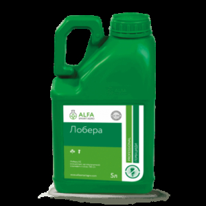 Страховий гербіцид Лобера ALFA Smart Agro 5 л (хізалофоп-П-етил 150 г/л) соя і соняшник від злакових бур'янів