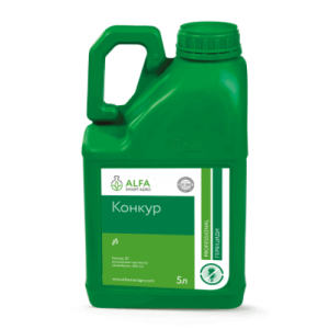 Ґрунтовий гербіцид Конкур ALFA Smart Agro 5 л (метрибузин 600 г/л) картопля і соя від злакових і дводольних бур'янів