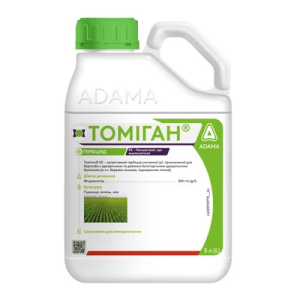 Страховий гербіцид Томіган Adama 5 л (флуроксипір 250 г/л) для зернових культур і кукурудзи проти дводольних