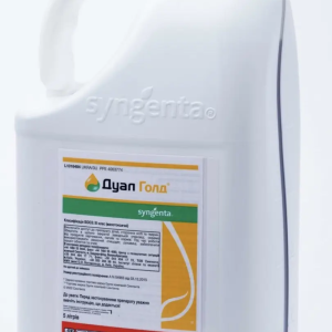 Гербіцид Дуал Голд 5 л Syngenta Оригінал (S-метолахлор 960 г/л) — ґрунтовий контроль злакових і дводольних