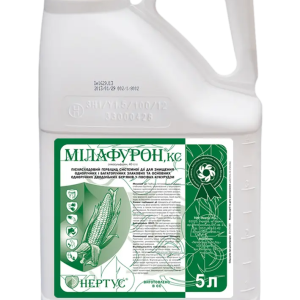 Страховий гербіцид Мілафурон Нертус 5 л (нікосульфурон 40 г/л) кукурудза злакові дводольні