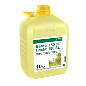 Десикант Баста BASF 10 л глюфосинат амонію 150 г/л для десикації соняшнику та ріпаку