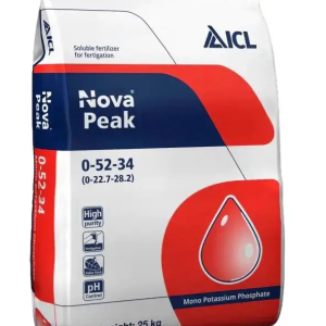 Добриво Монокалій Фосфат 0-52-34 Nova Peak, ICL - 25 кг